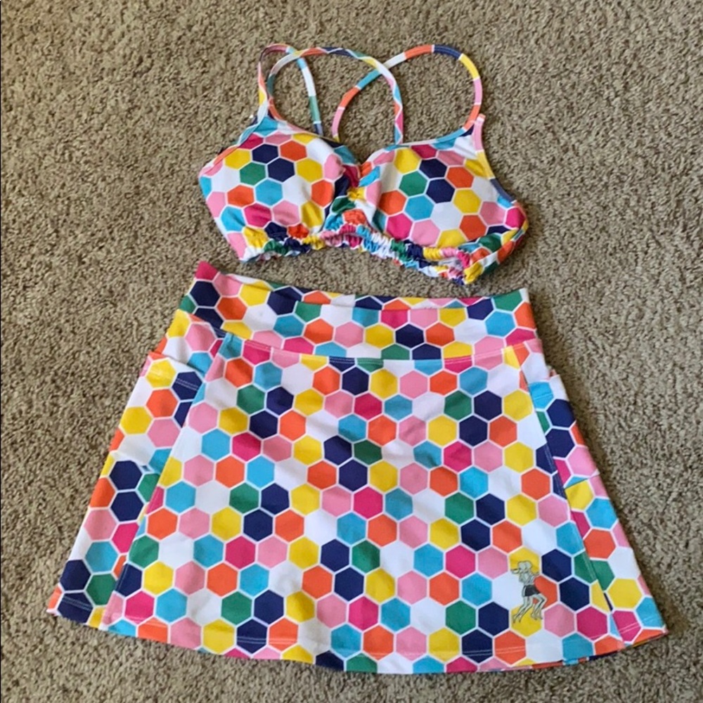 Runningskirts 2 pc set sz S